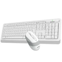 Комплект клавиатура + мышь A4Tech Fstyler FG1010 (белый/серый) фото 4
